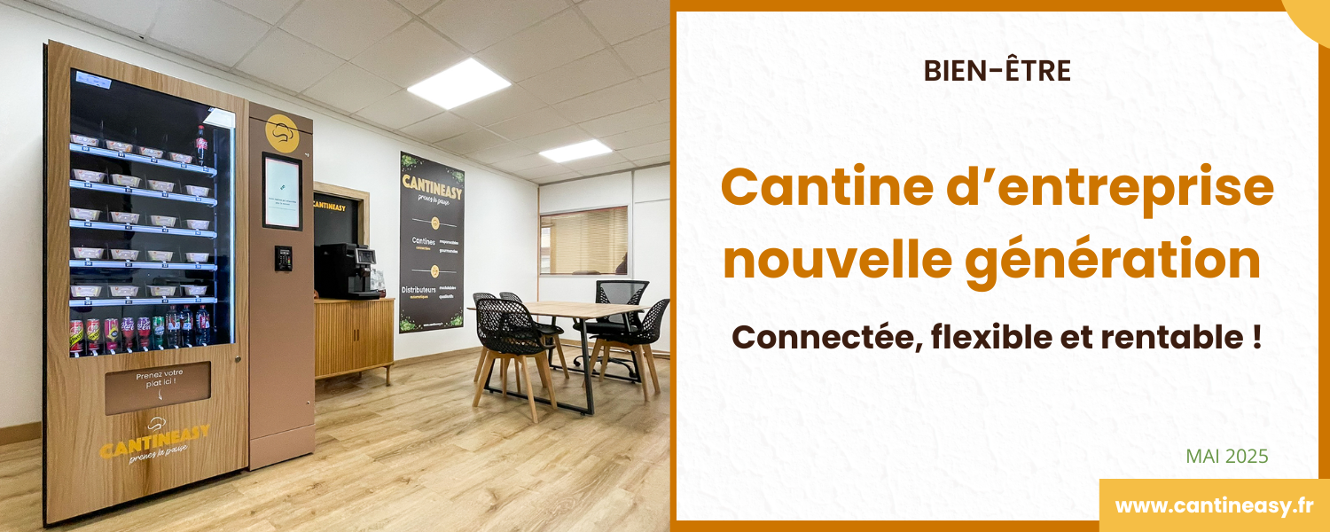 Cantine connectée en entreprise